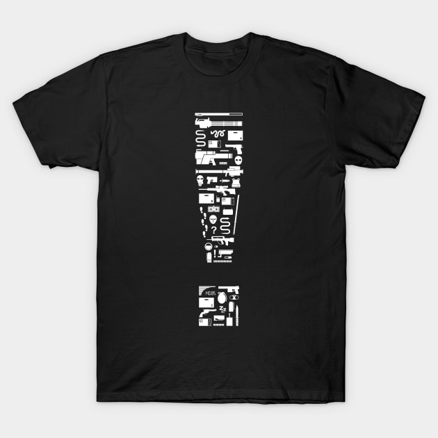 Tac-tee-cal Espionage Action T-Shirt by Pockets